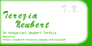 terezia neubert business card